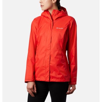 Columbia Arcadia II Rain, Chamarras Naranjas Para Mujer | 140268-DPK